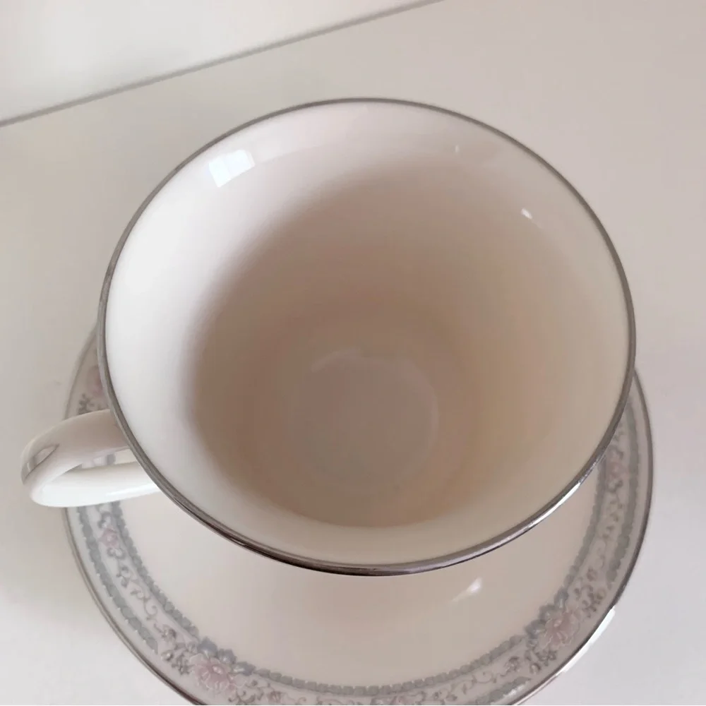 NWOT Lennox Charleston teacup and saucer